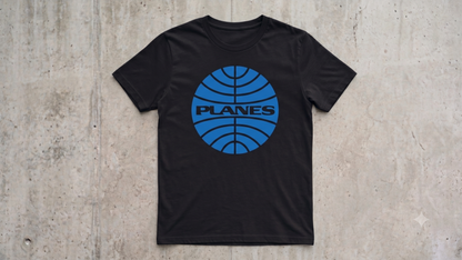 PLANES (Pan Am) - Black - Flat Lay