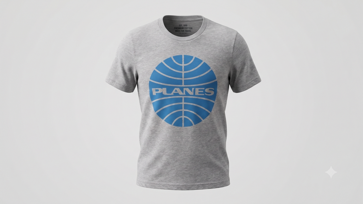 PLANES (Pan Am) - Grey - Ghost Mannequin